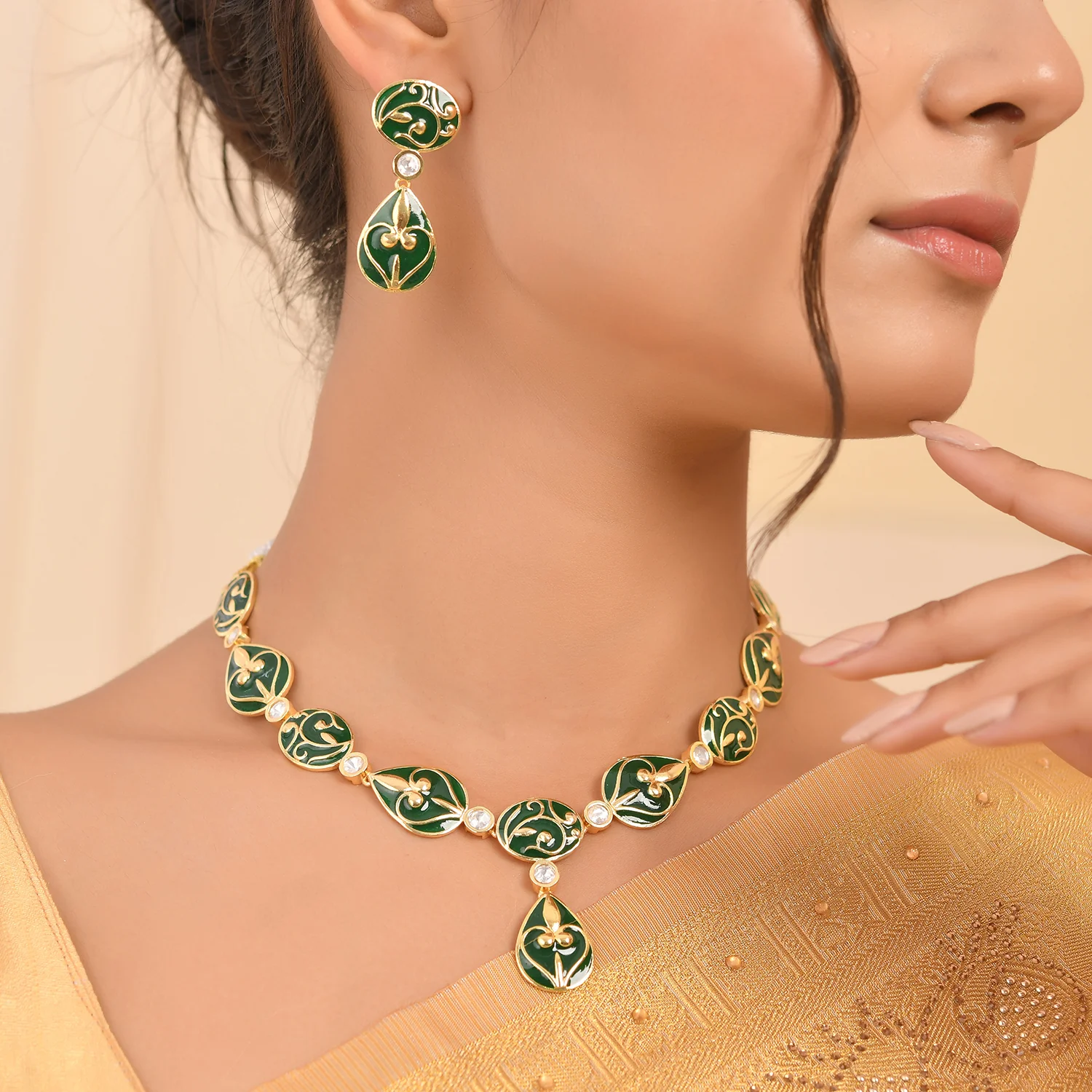 Pashmina Aaliyah Necklace Set - Image 2
