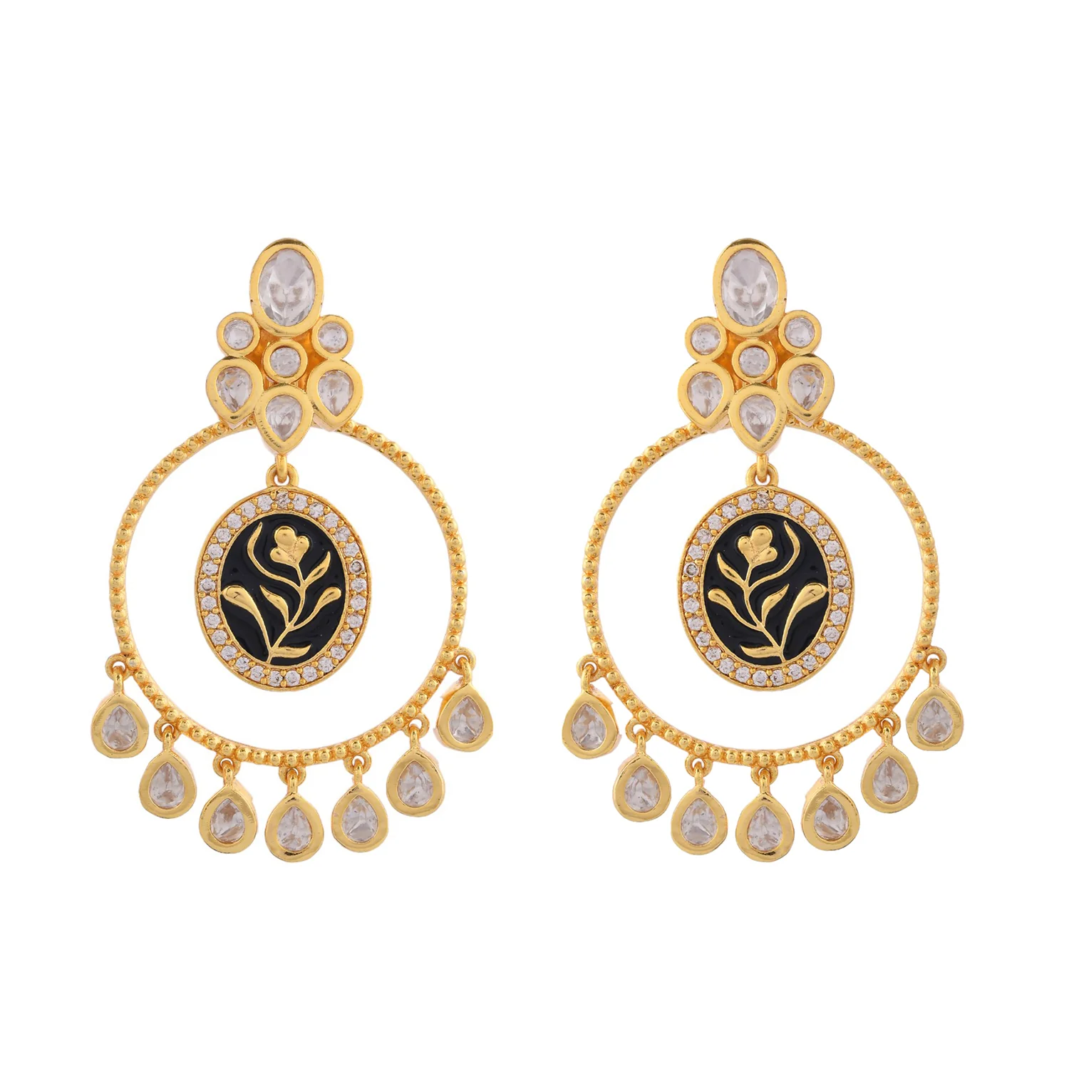 Pashmina Daania Dangler Earrings - Image 5