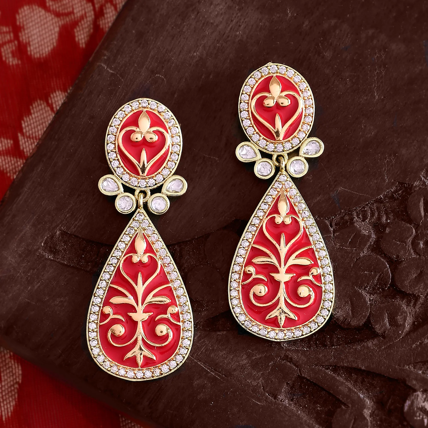 Pashmina Maheen Statement Earrings