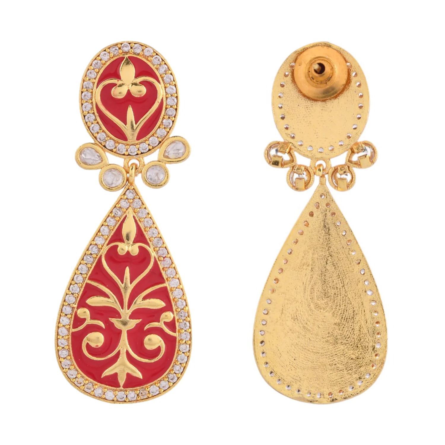 Pashmina Maheen Statement Earrings - Image 5