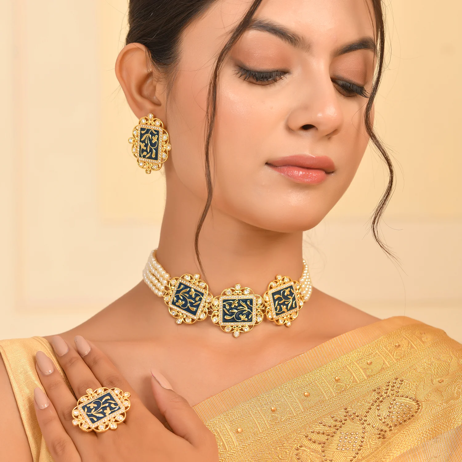 Pashmina Noor Choker Set - Image 3