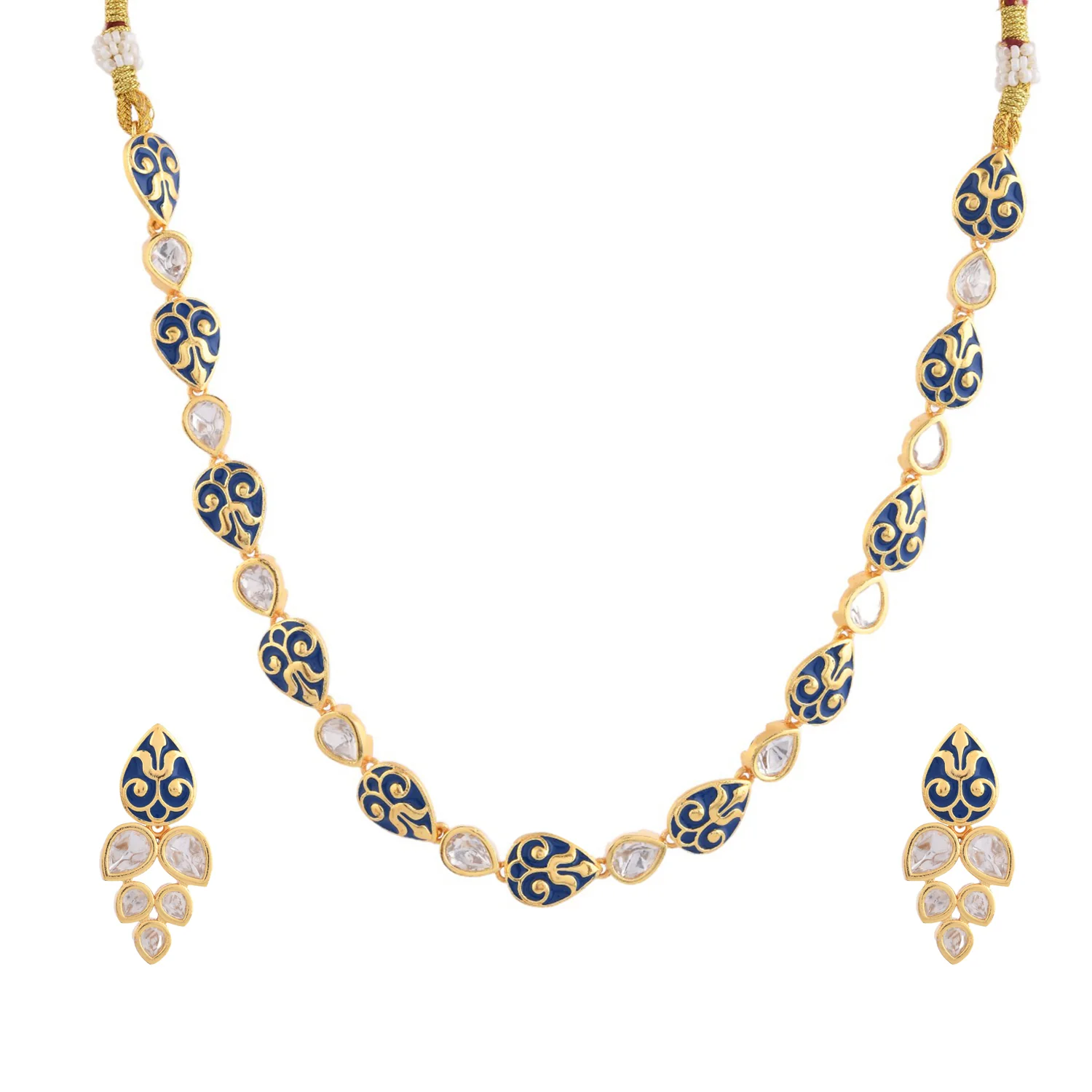 Pashmina Rimsha Necklace Set - Image 4