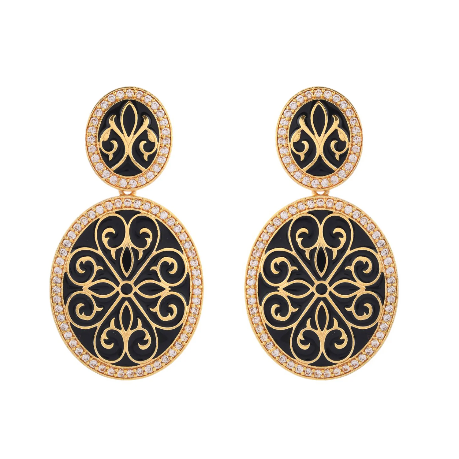 Pashmina Shazana Statement Earrings - Image 4