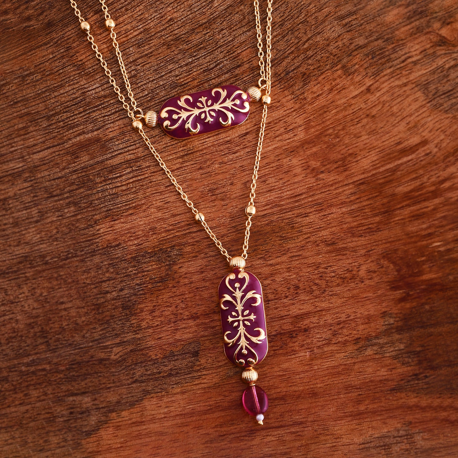 Pashmina Wajiha Layered Necklace