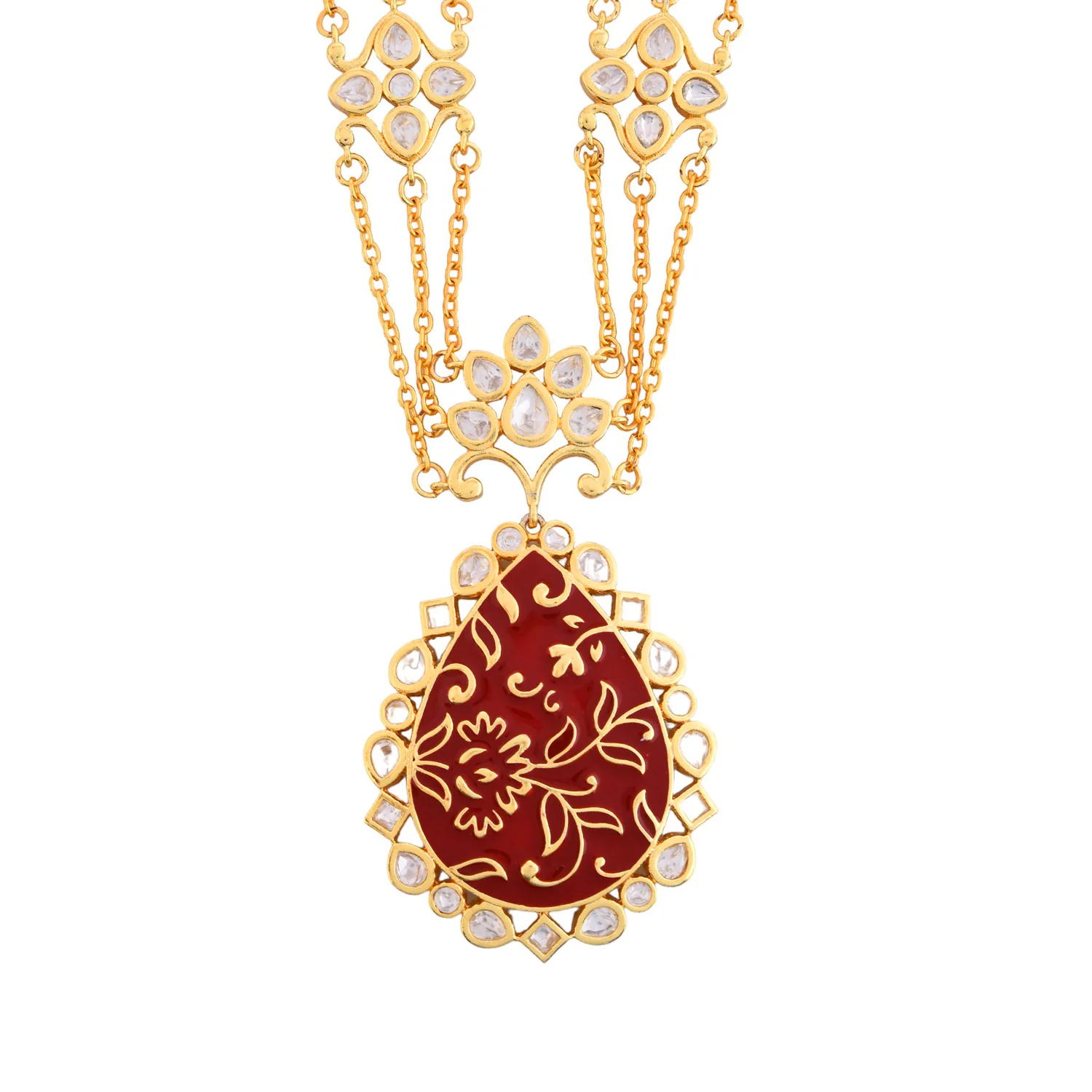 Pashmina Zeenat Necklace Set - Image 5