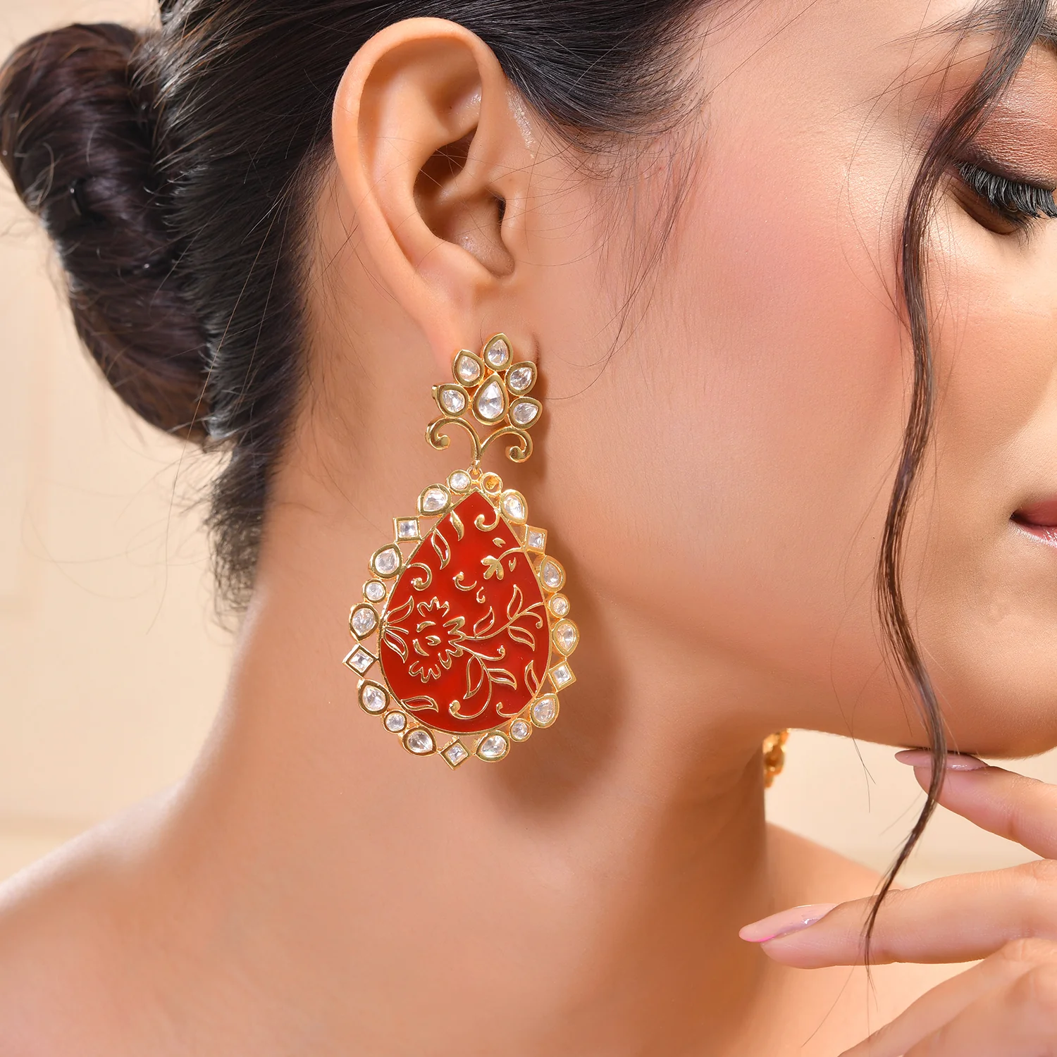 Pashmina Zeenat Statement Earrings - Image 2