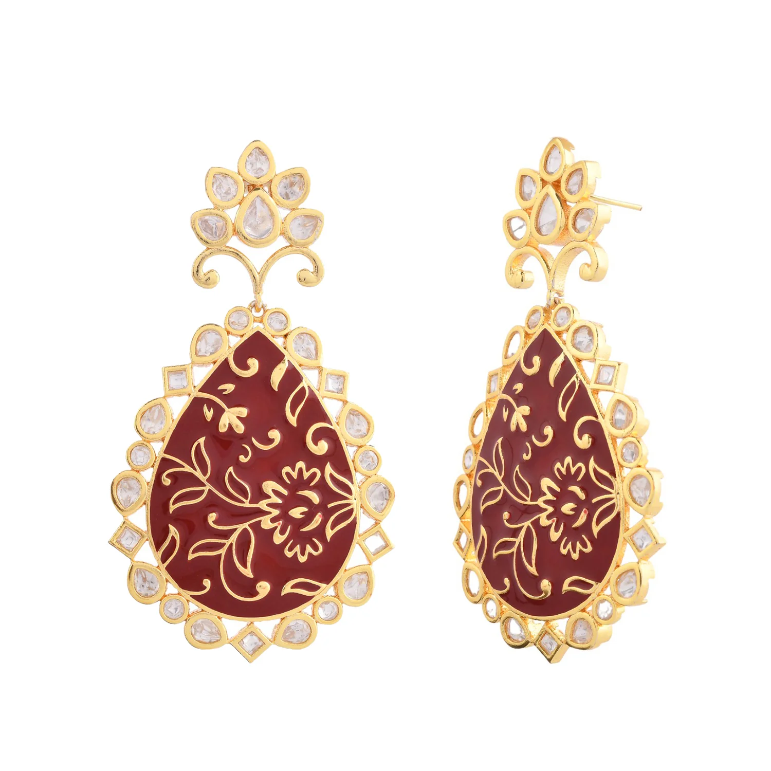 Pashmina Zeenat Statement Earrings - Image 3