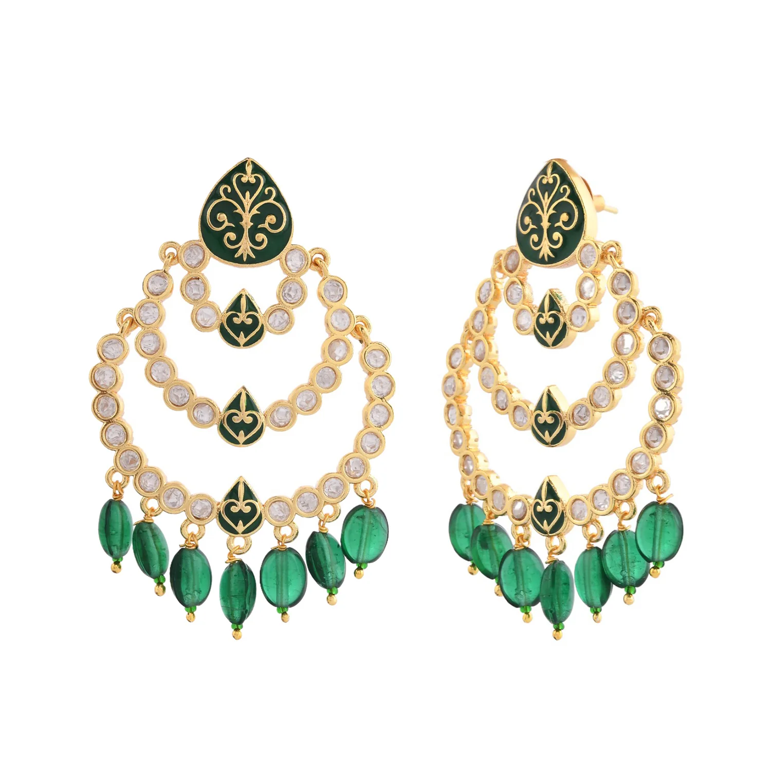 Pashmina Zohra Statement Earrings - Image 3