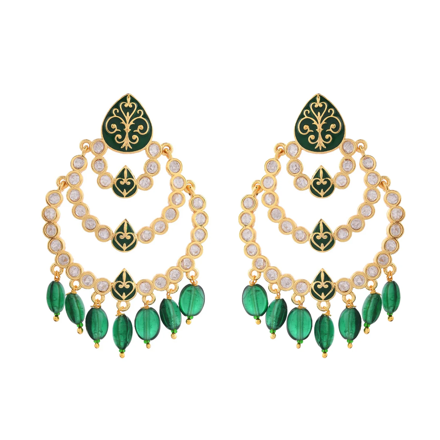 Pashmina Zohra Statement Earrings - Image 4