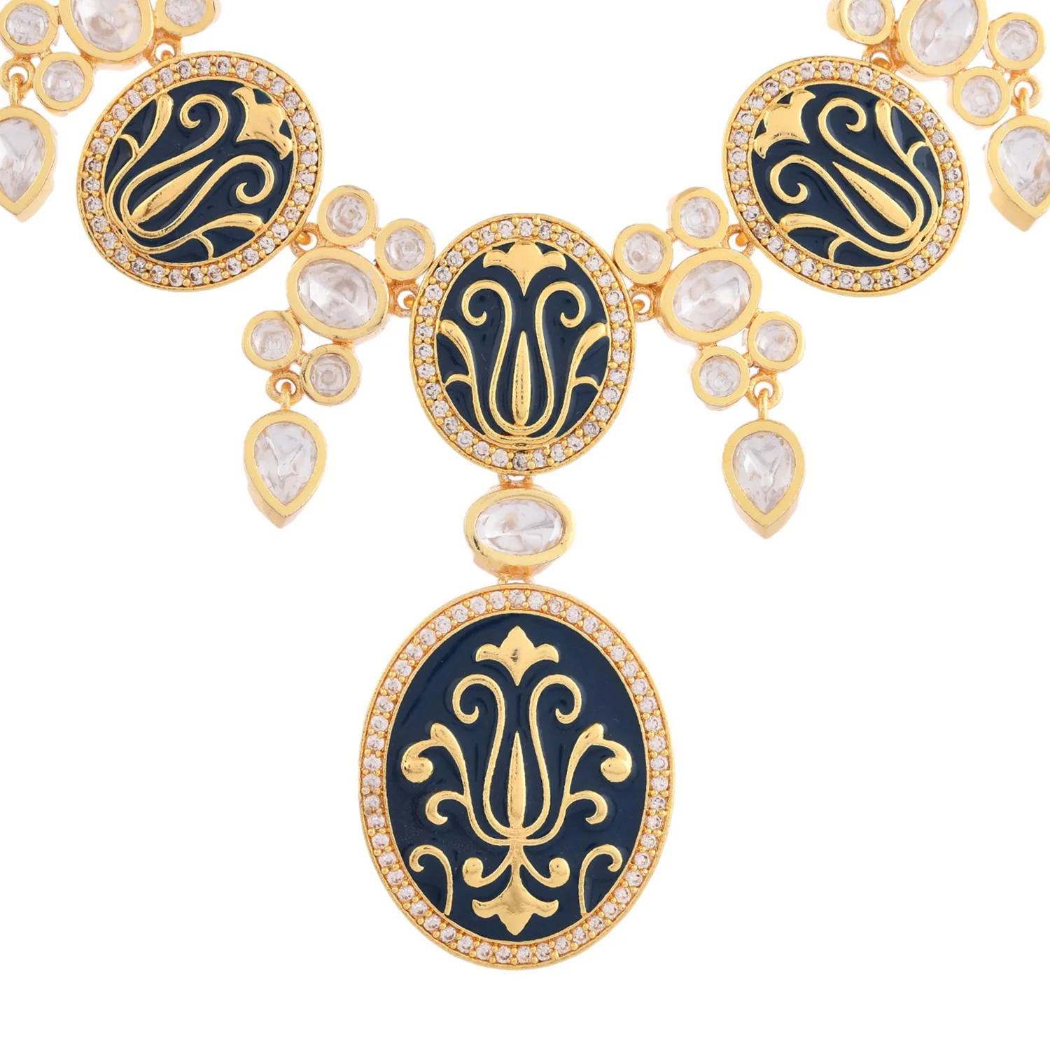 Pashmina Zohreh Statement Necklace Set - Image 5