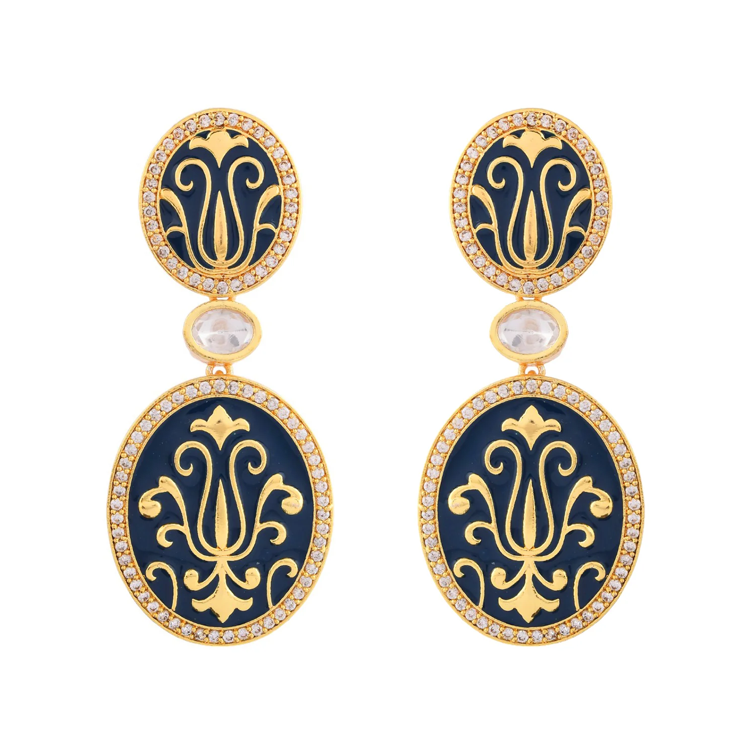 Pashmina Zohreh Statement Necklace Set - Image 6
