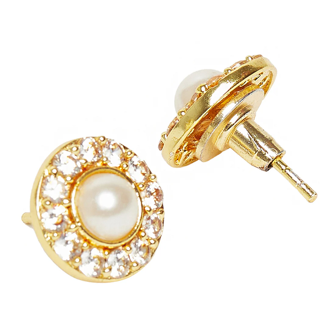 Pearl Adorned Dainty Earring - Image 4