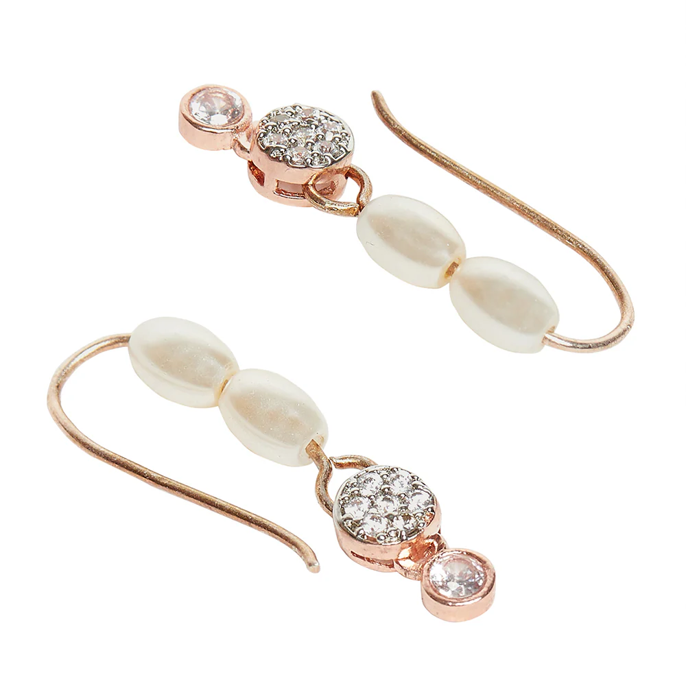 Pearly Whites Dangler Earrings - Image 3