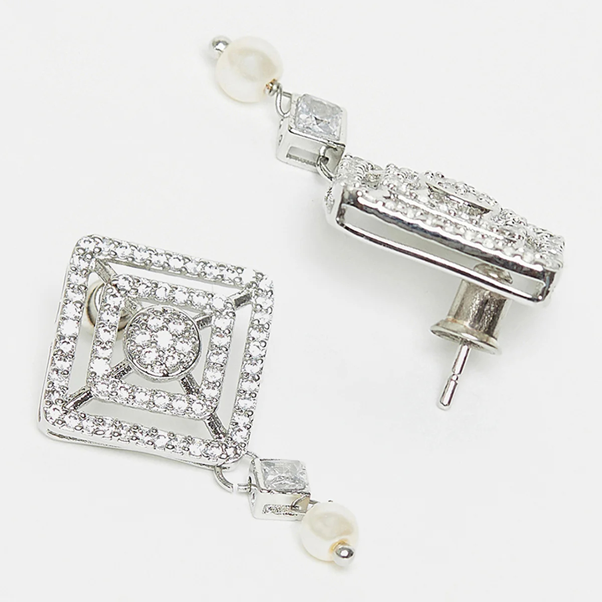 Pearly Whites Designer Earrings - Image 4