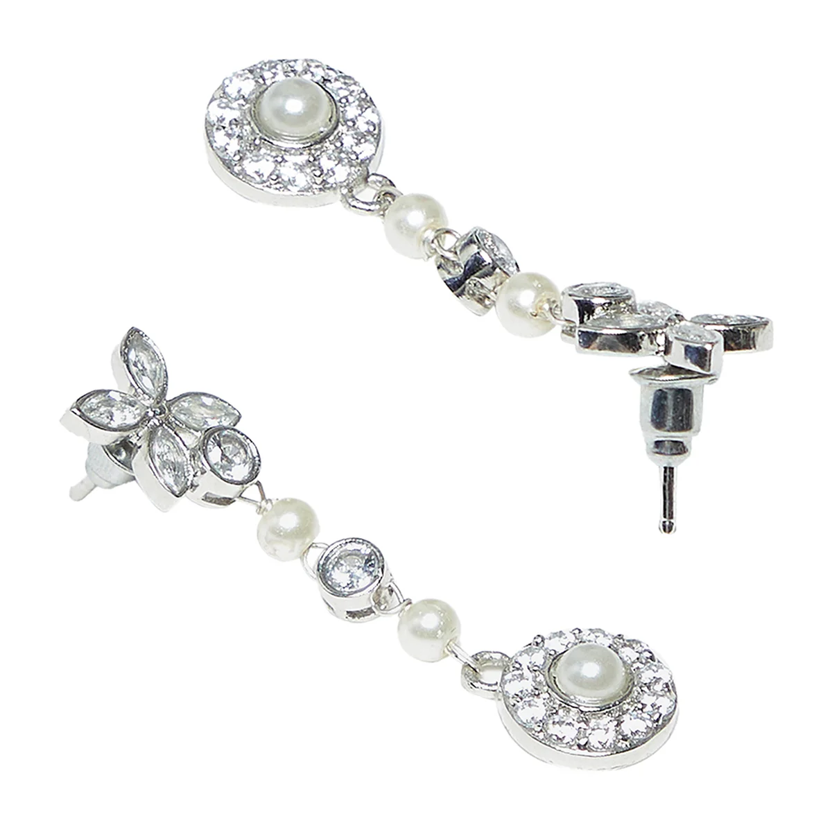 Pearly Whites Pendant Set Adorned with CZ & Pearl - Image 5