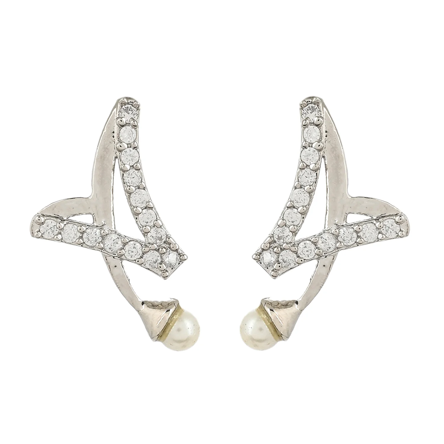 Pearly Whites Silver Tone Pendant Set - Image 5