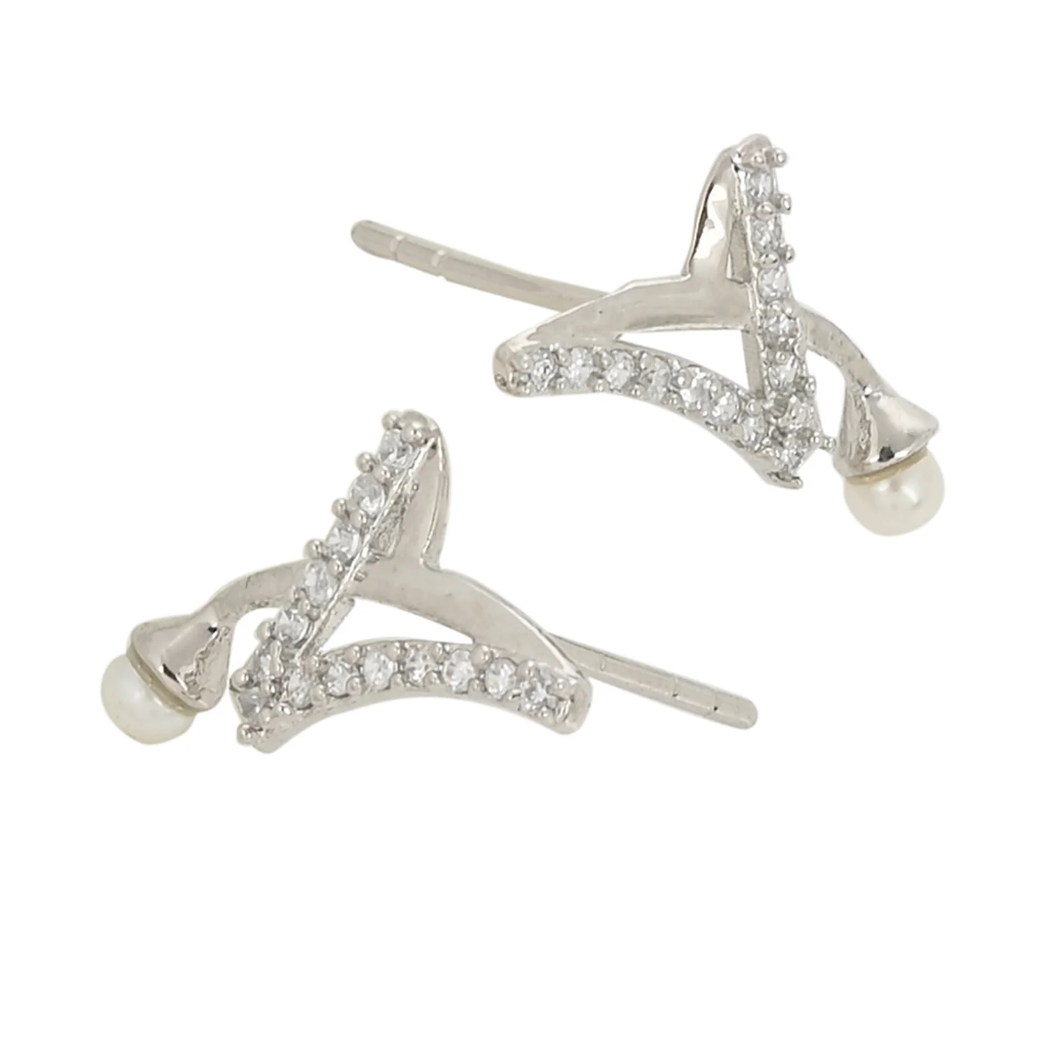 Pearly Whites Silver Tone Pendant Set - Image 6
