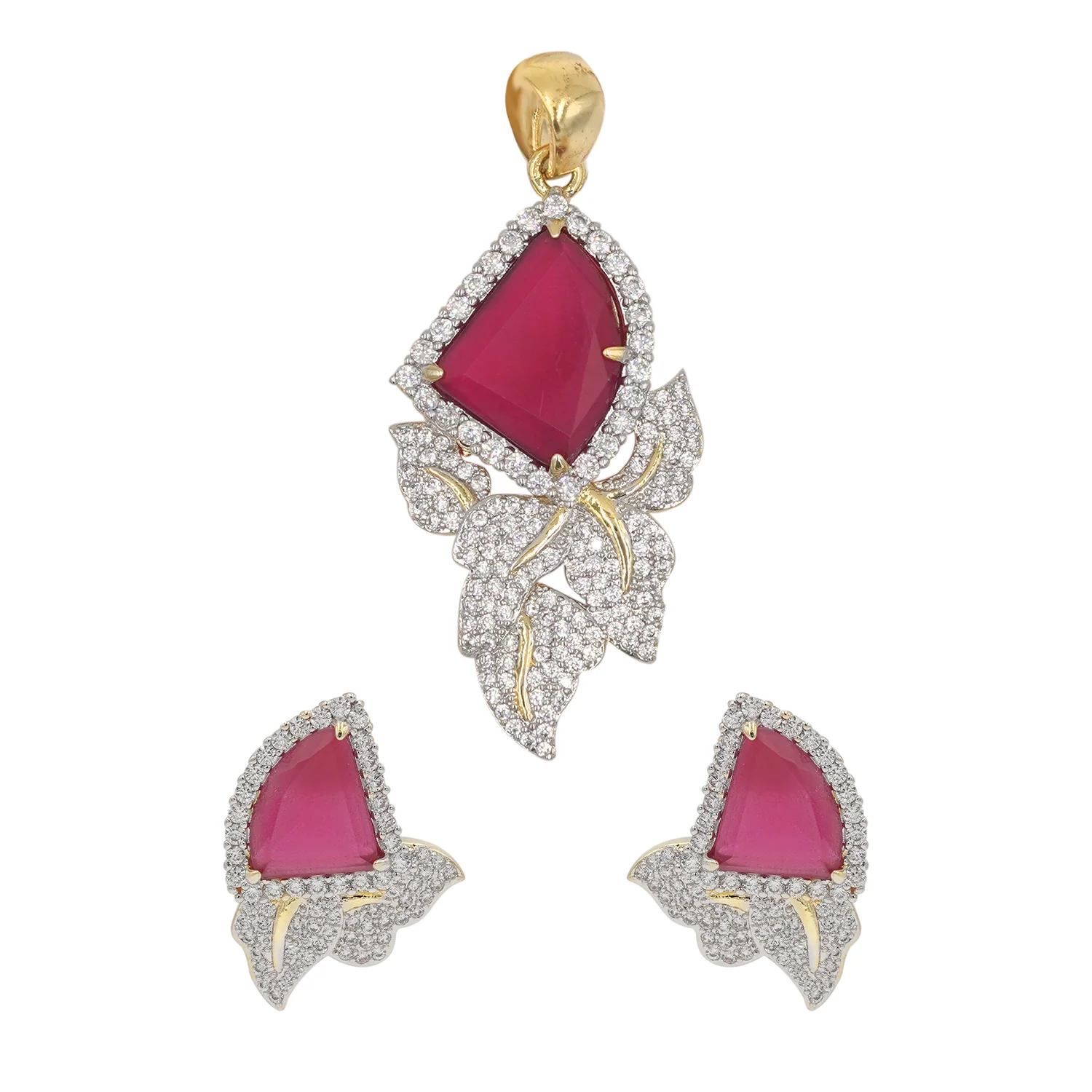 Peppy Pink Pendant Set - Image 3