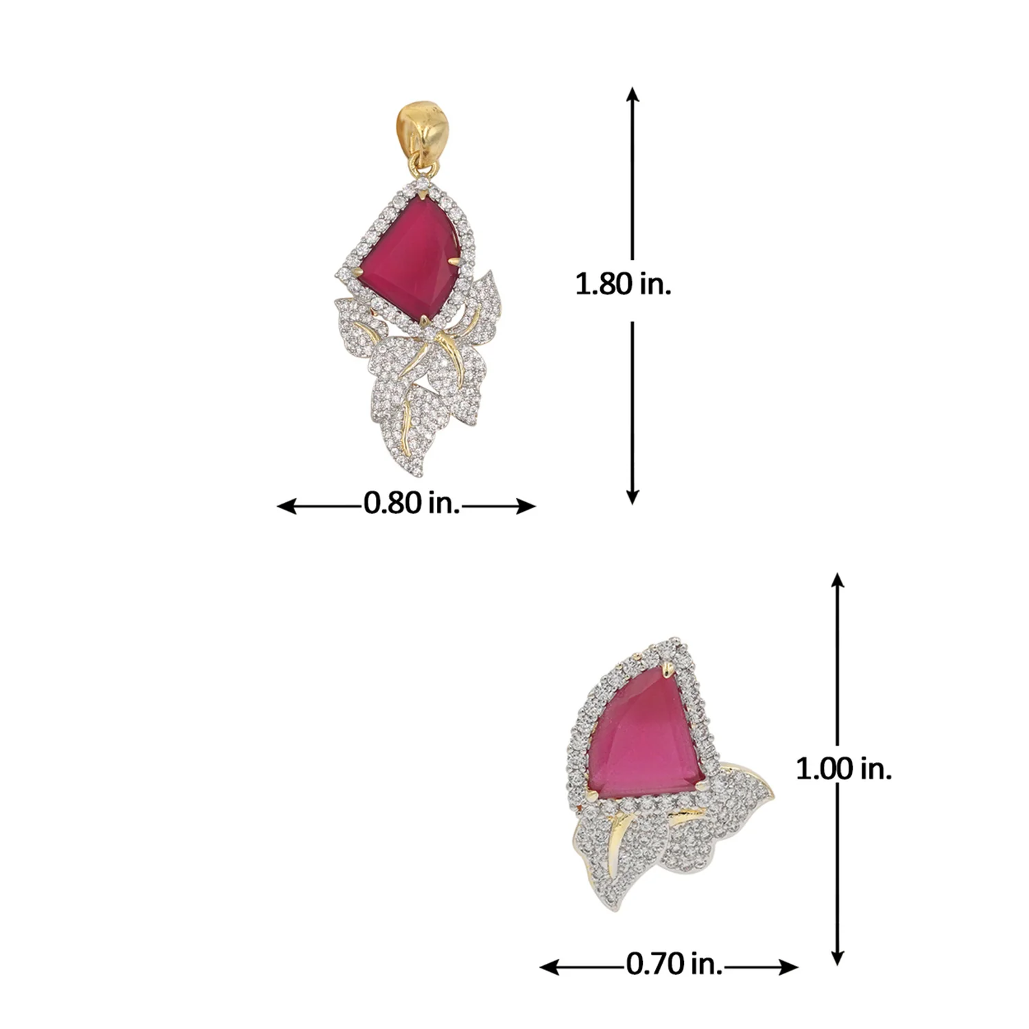 Peppy Pink Pendant Set - Image 6