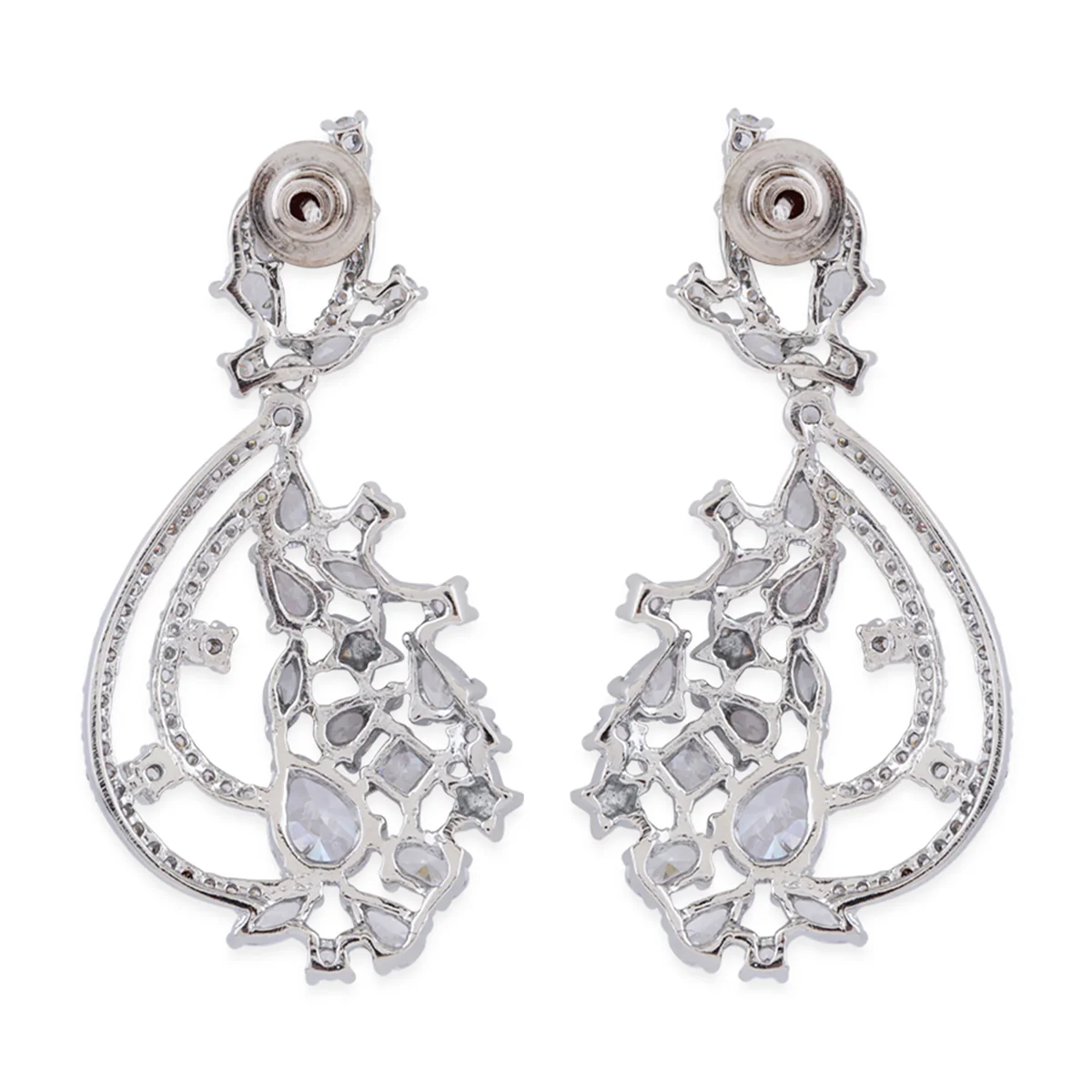 Pixie Dust Tear Drop CZ Earrings - Image 5