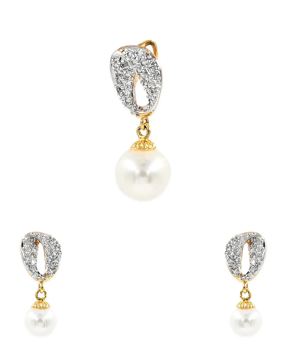 Pretty CZ Pendant Set - Image 2
