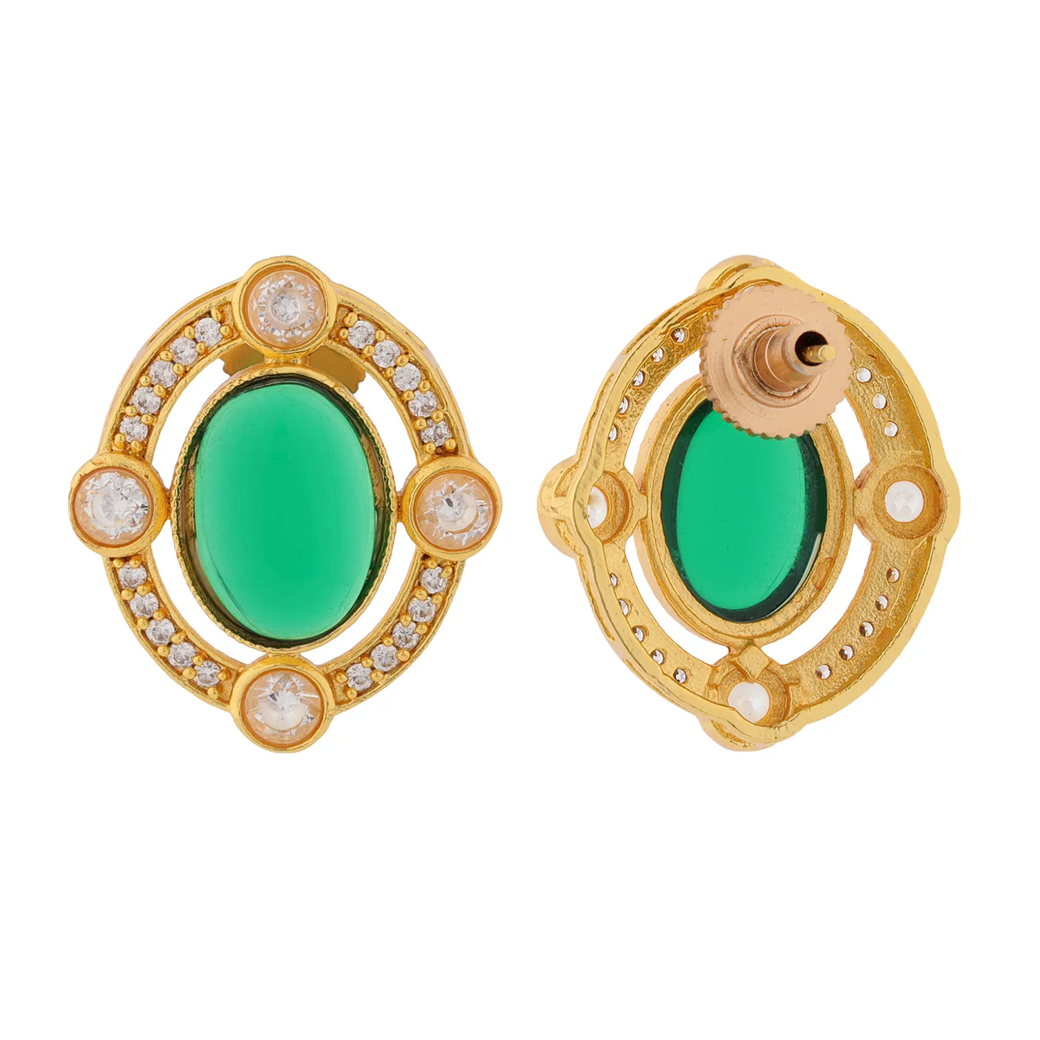Queens of Rajasthan Gulrani Stud Earrings - Image 6