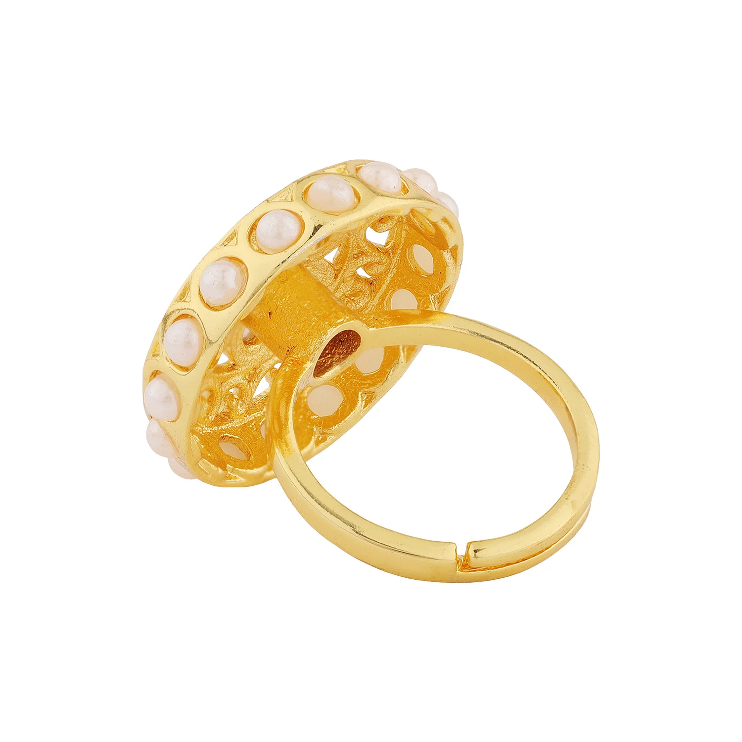 Queens of Rajasthan Mehraa Statement Ring - Image 6