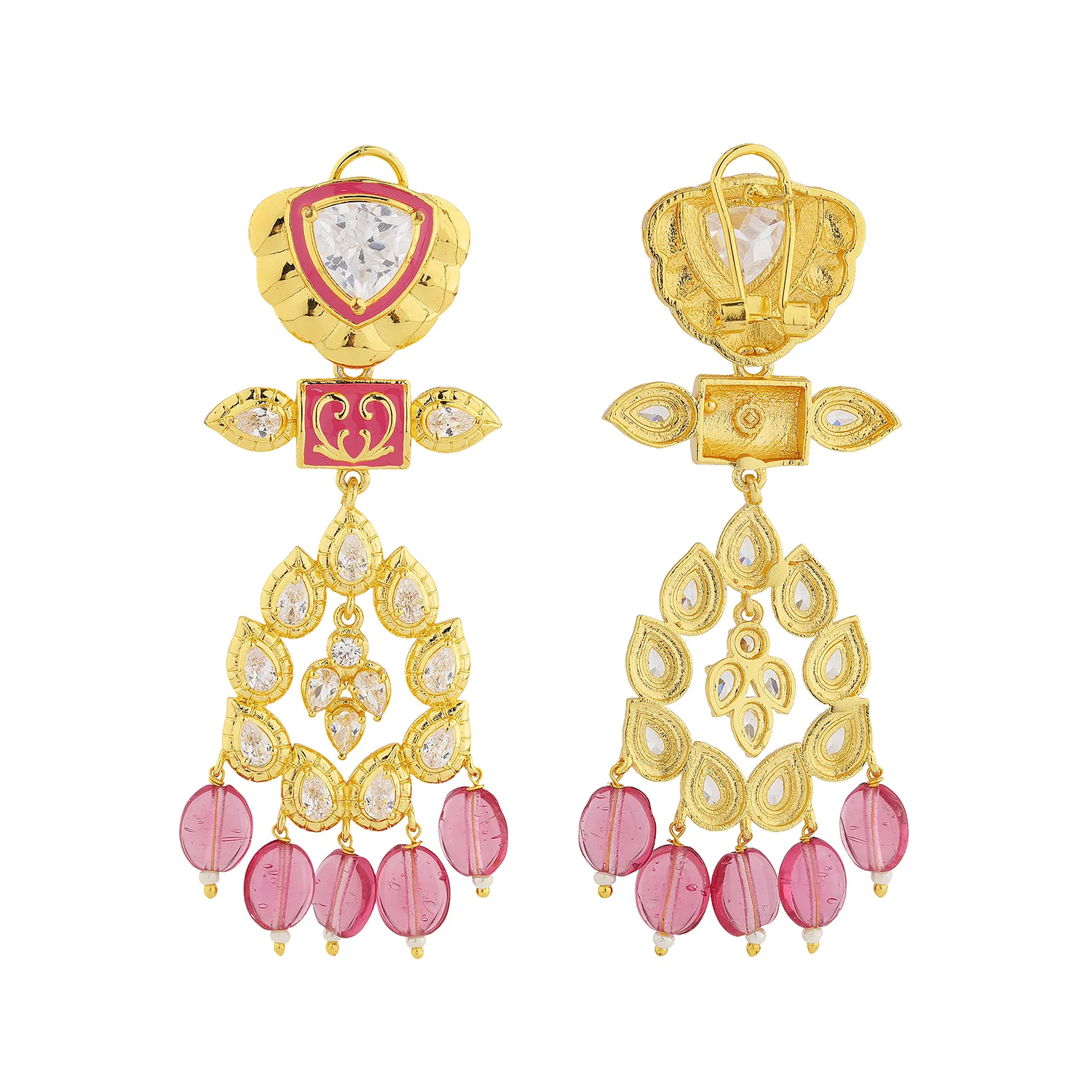 Queens of Rajasthan Rutani Collar Necklace Set - Image 6
