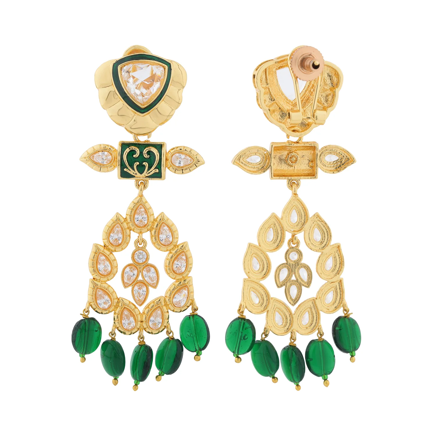 Queens of Rajasthan Rutani Dangle Earrings - Image 5
