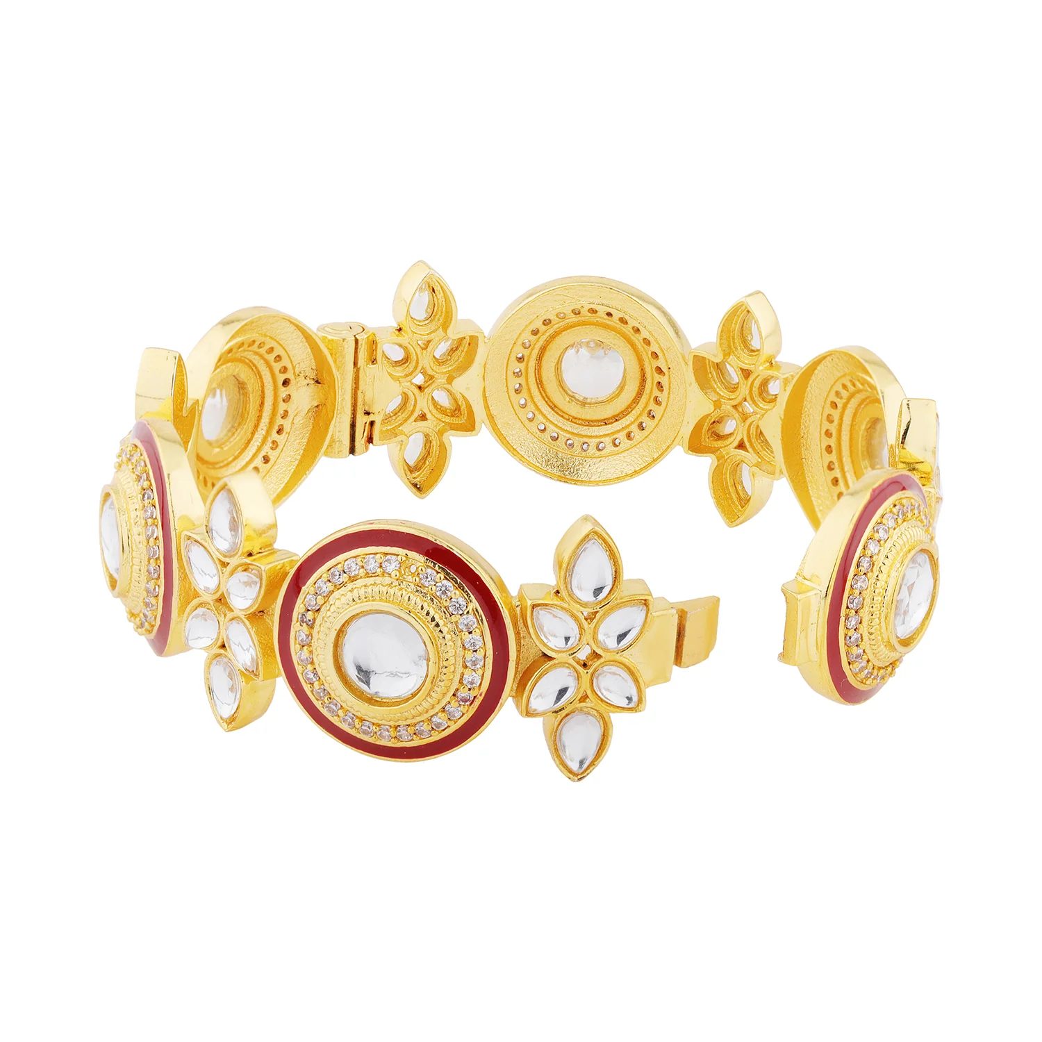 Queens of Rajasthan Rutara Openable Bangles - Image 5