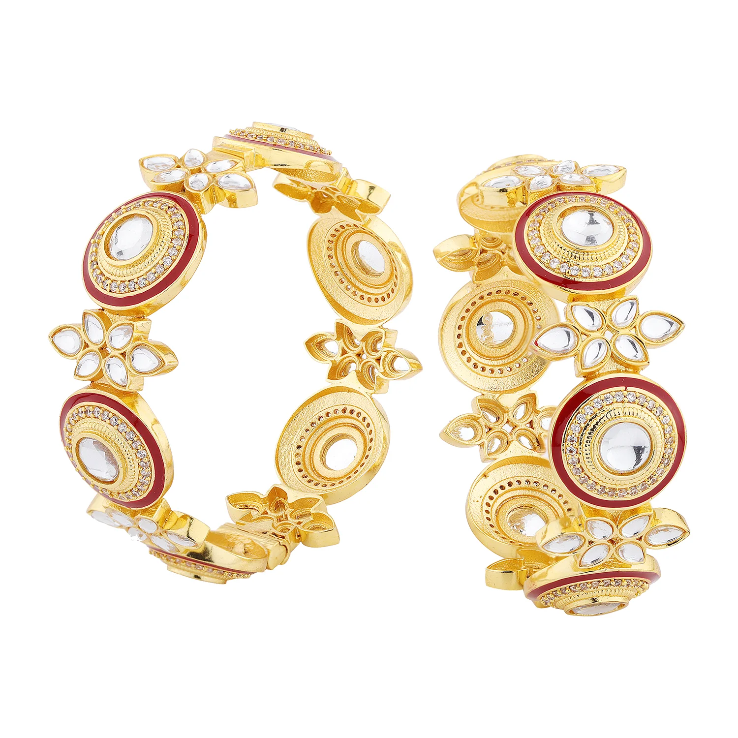 Queens of Rajasthan Rutara Openable Bangles - Image 6