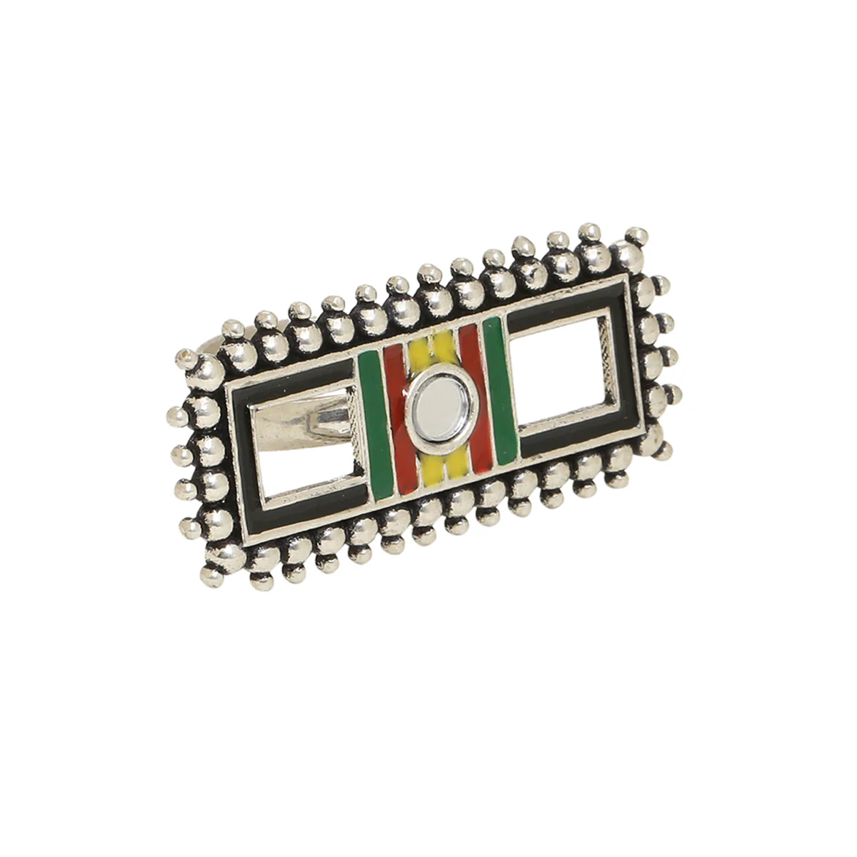 Rabaari Ethnic Statement Ring - Image 3