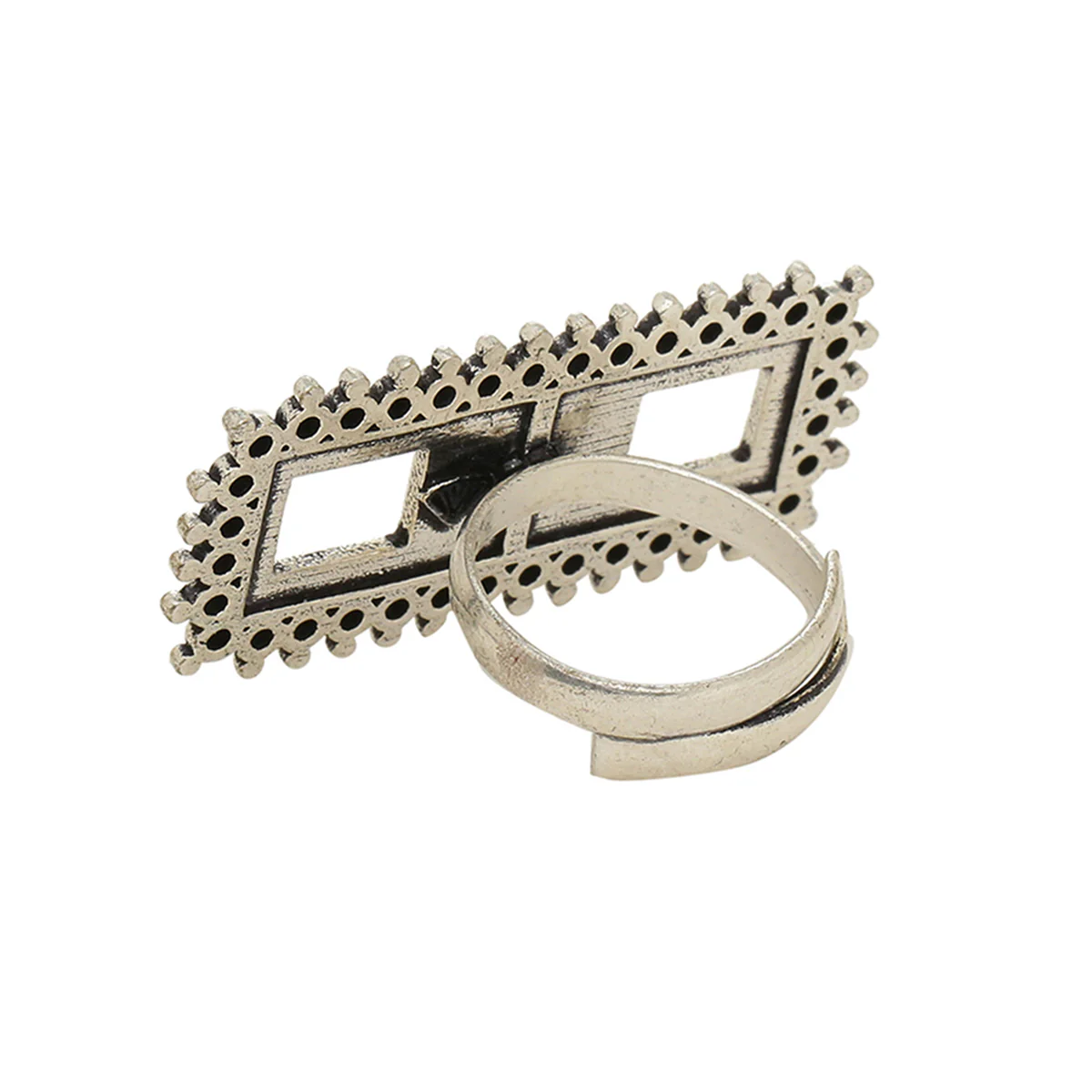 Rabaari Ethnic Statement Ring - Image 5