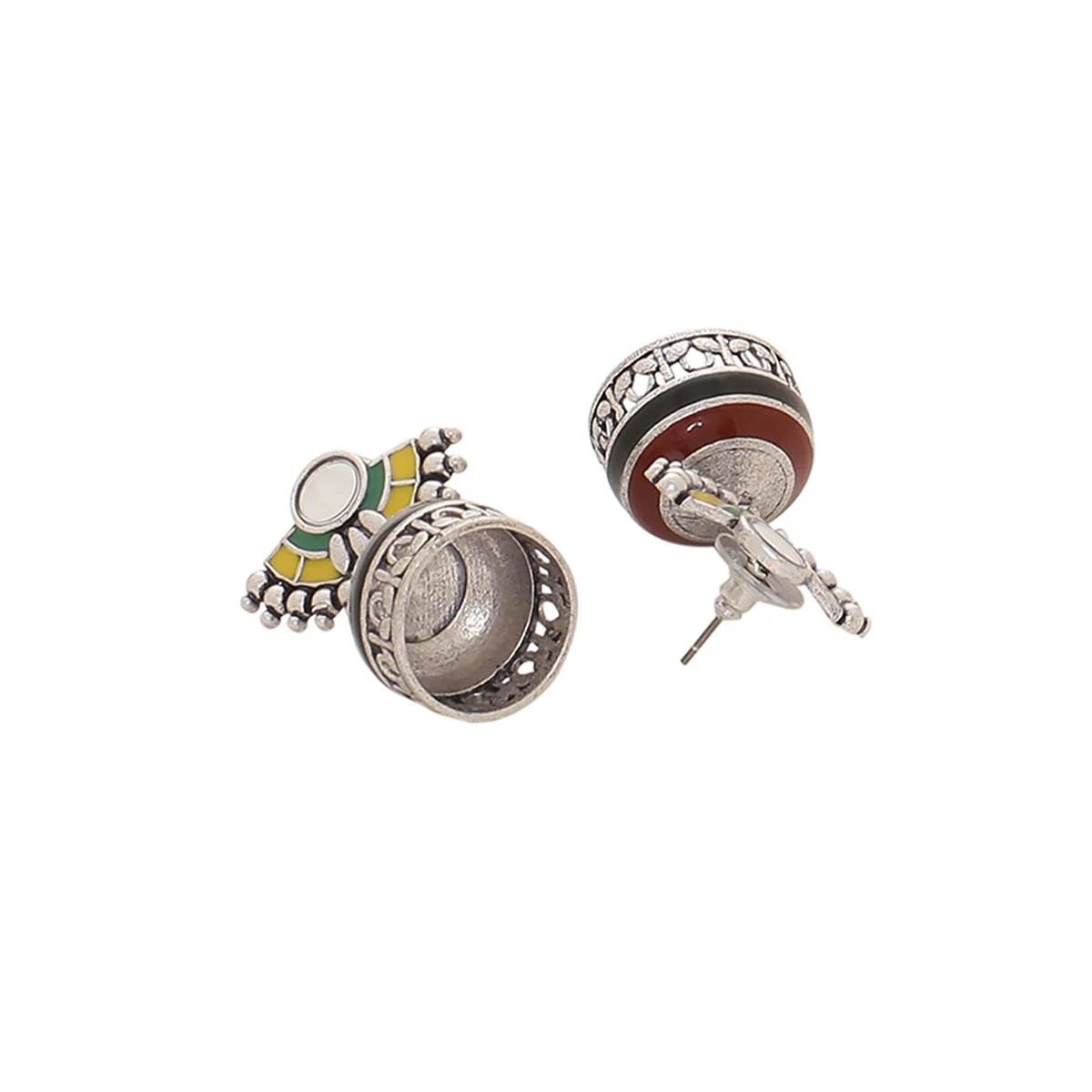 Rabaari Half Moon Earrings - Image 4