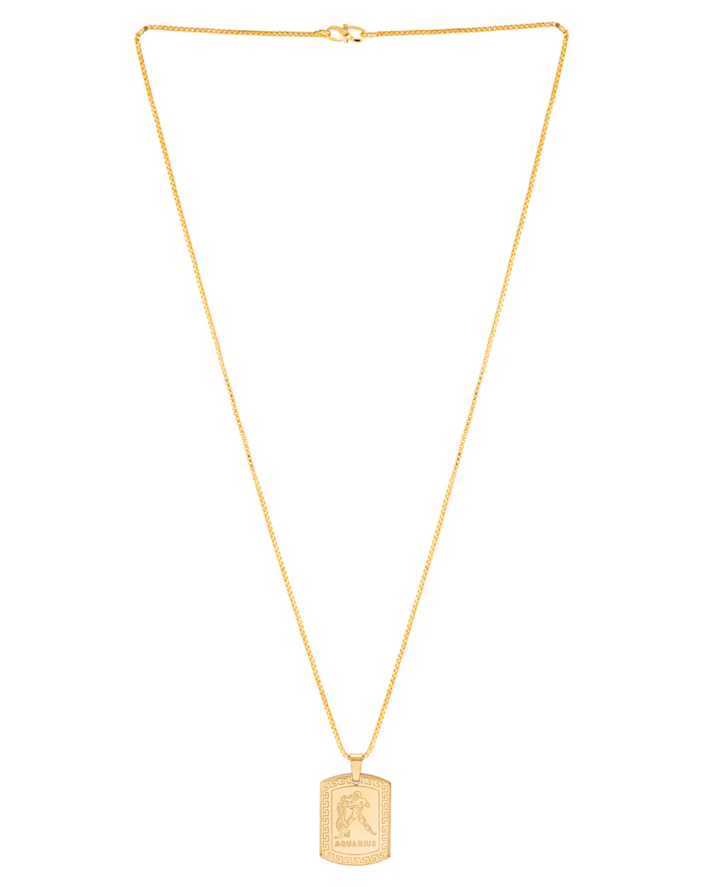 Rashi Signs Aquarius Zodiac Pendant - Image 3