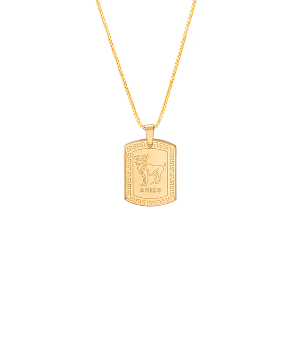 Rashi Signs Aries Zodiac Pendant - Image 2