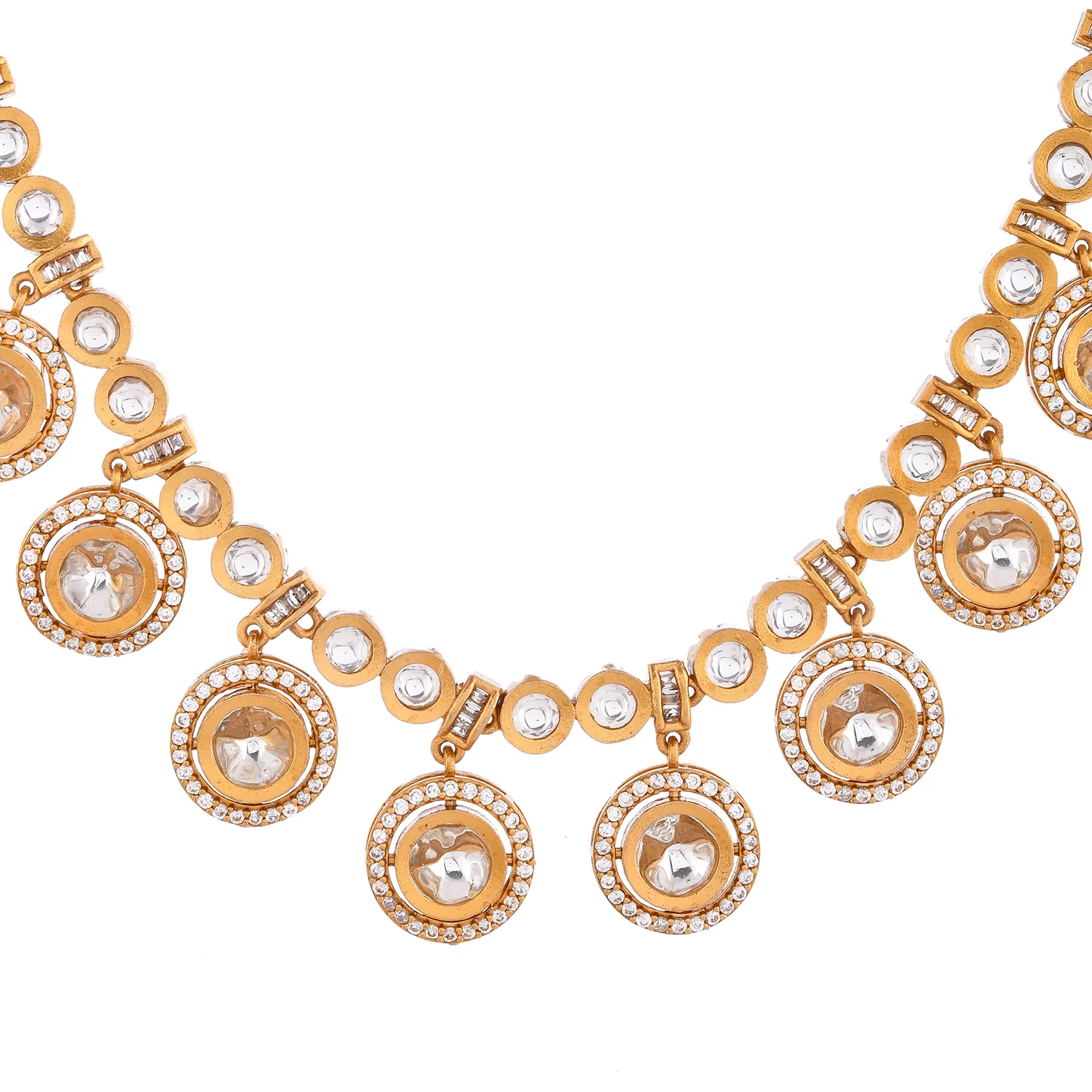 Regal Heritage Kundan Necklace Set - Image 5