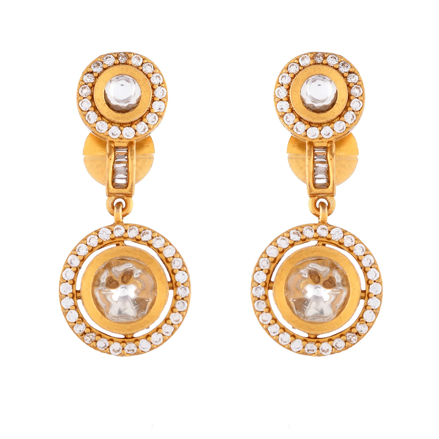 Regal Heritage Kundan Necklace Set - Image 6