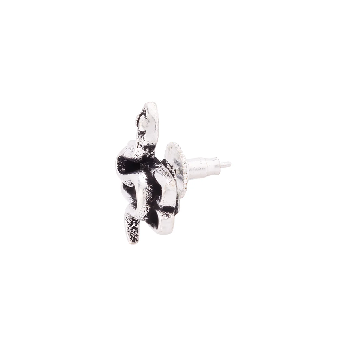 Religious Studs Holy Serpent Earring - Image 3