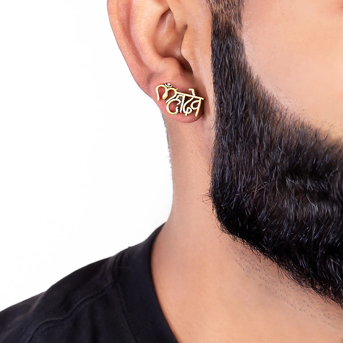 Religious Studs MAHADEV Earring - Image 2