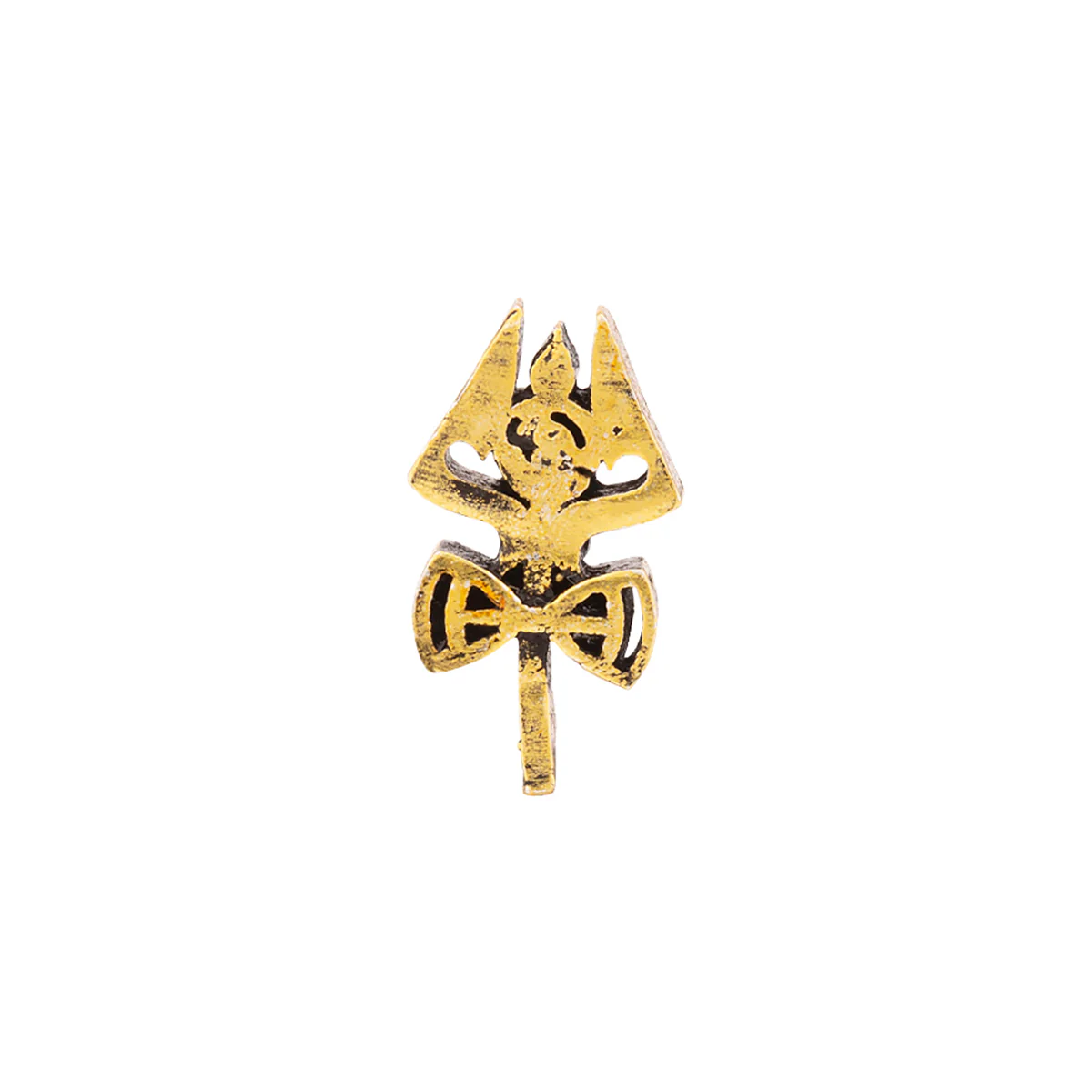 Religious Studs Trishul and Damru Earring - Image 3
