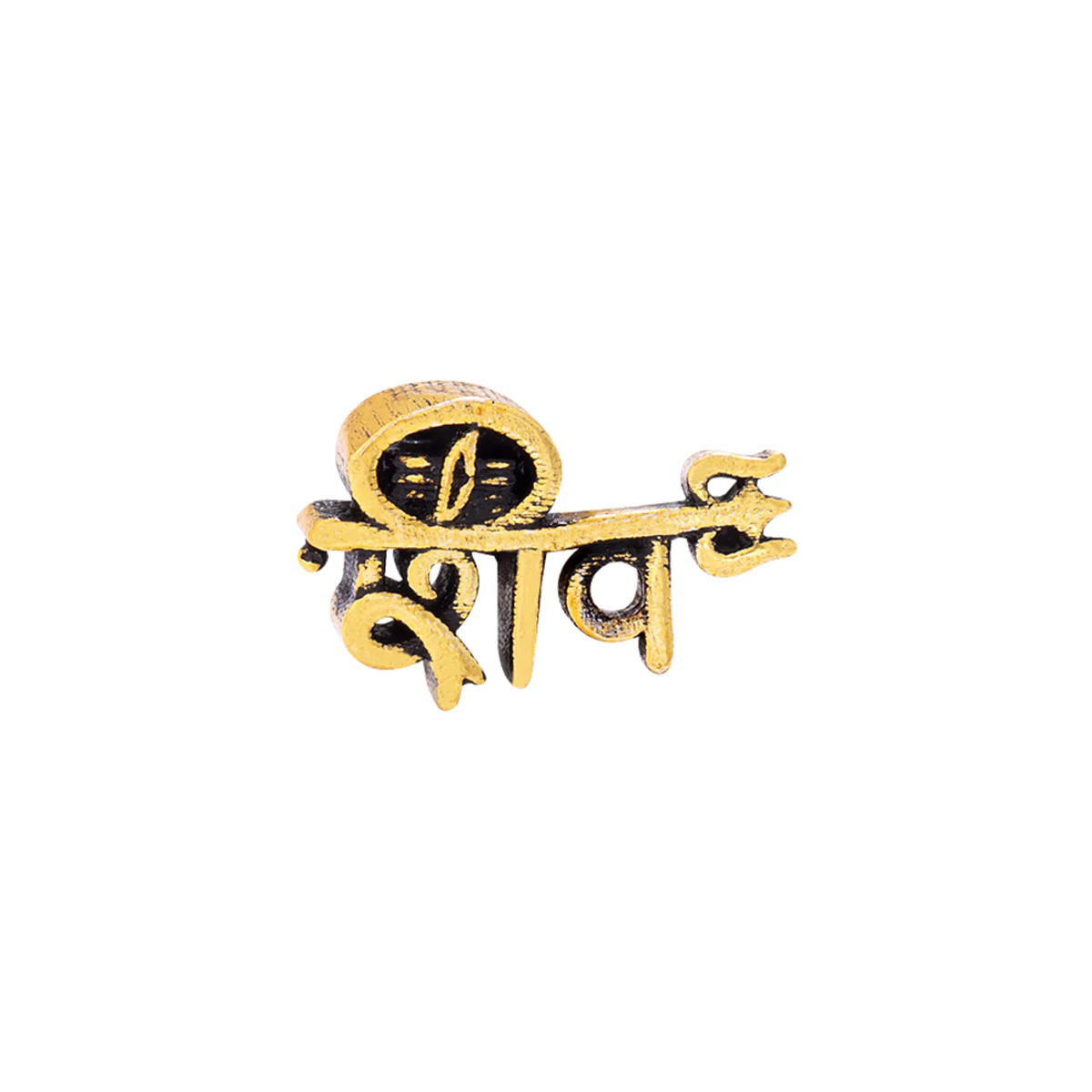 Religious Studs Trishul Motif Earring - Image 3