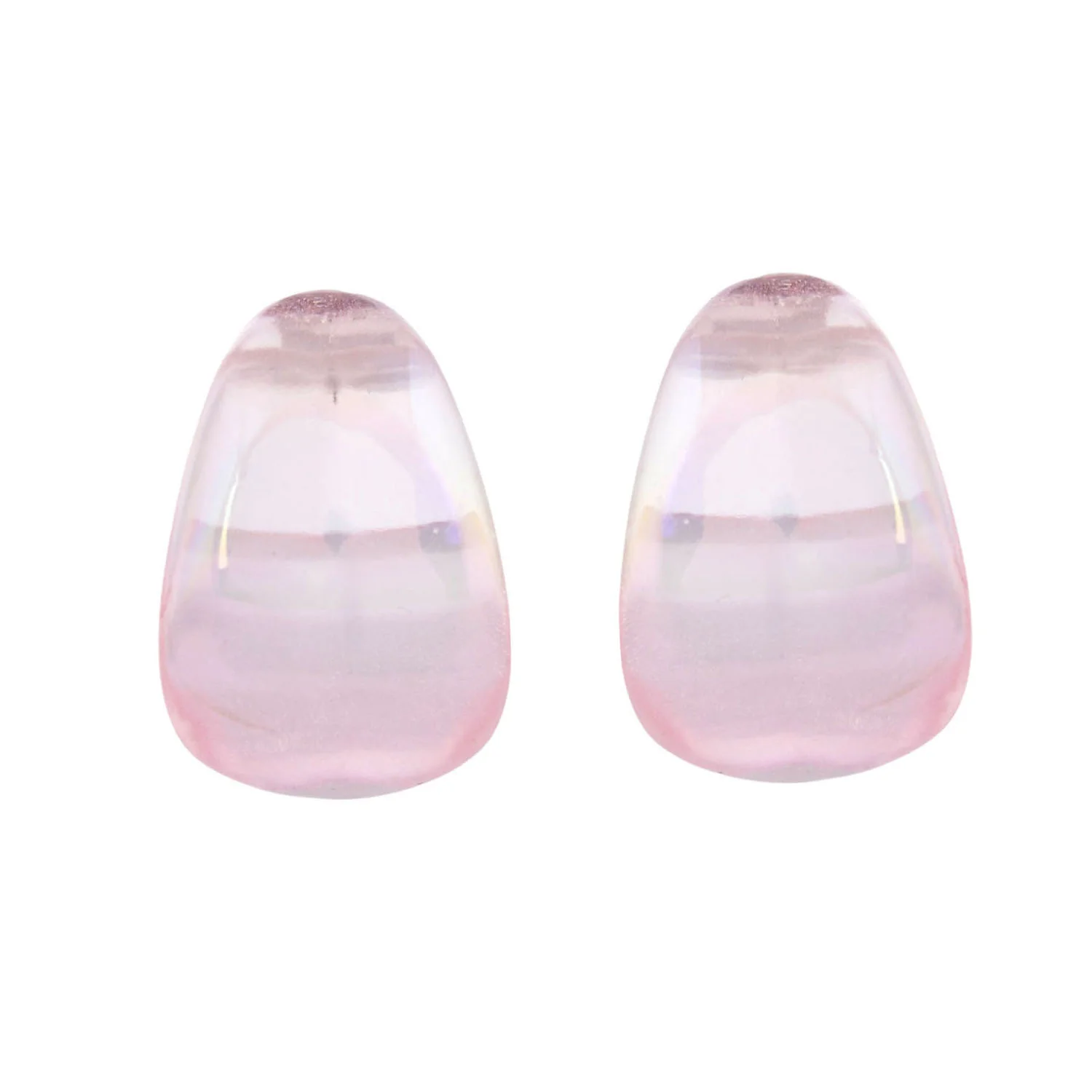 Resin Eternal Echo Hoop Earrings - Image 4