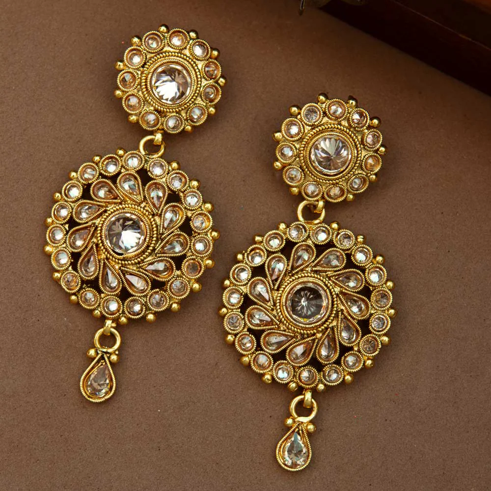 Revarsal Saga Lattice Work Inspired Earrings
