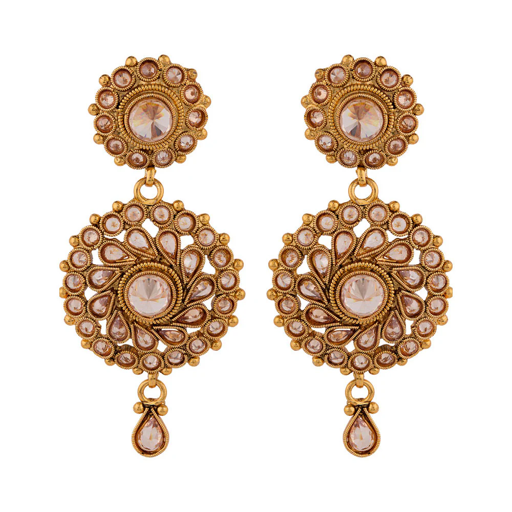 Revarsal Saga Lattice Work Inspired Earrings - Image 3