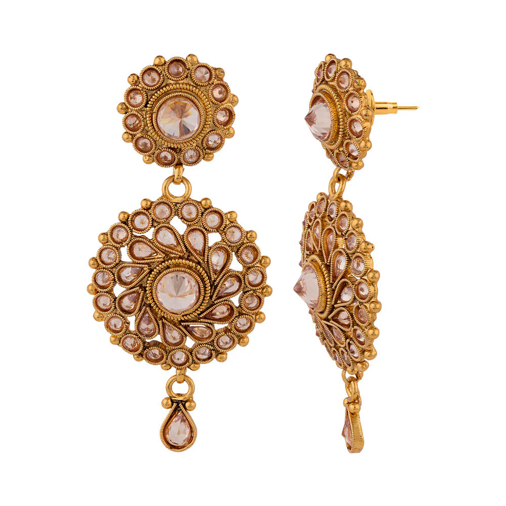 Revarsal Saga Lattice Work Inspired Earrings - Image 4