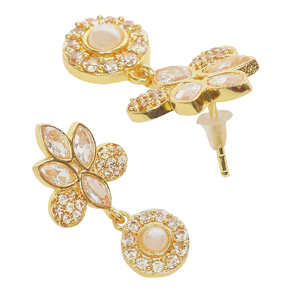 Rich Yellow Gold Plated Pendant Set - Image 5