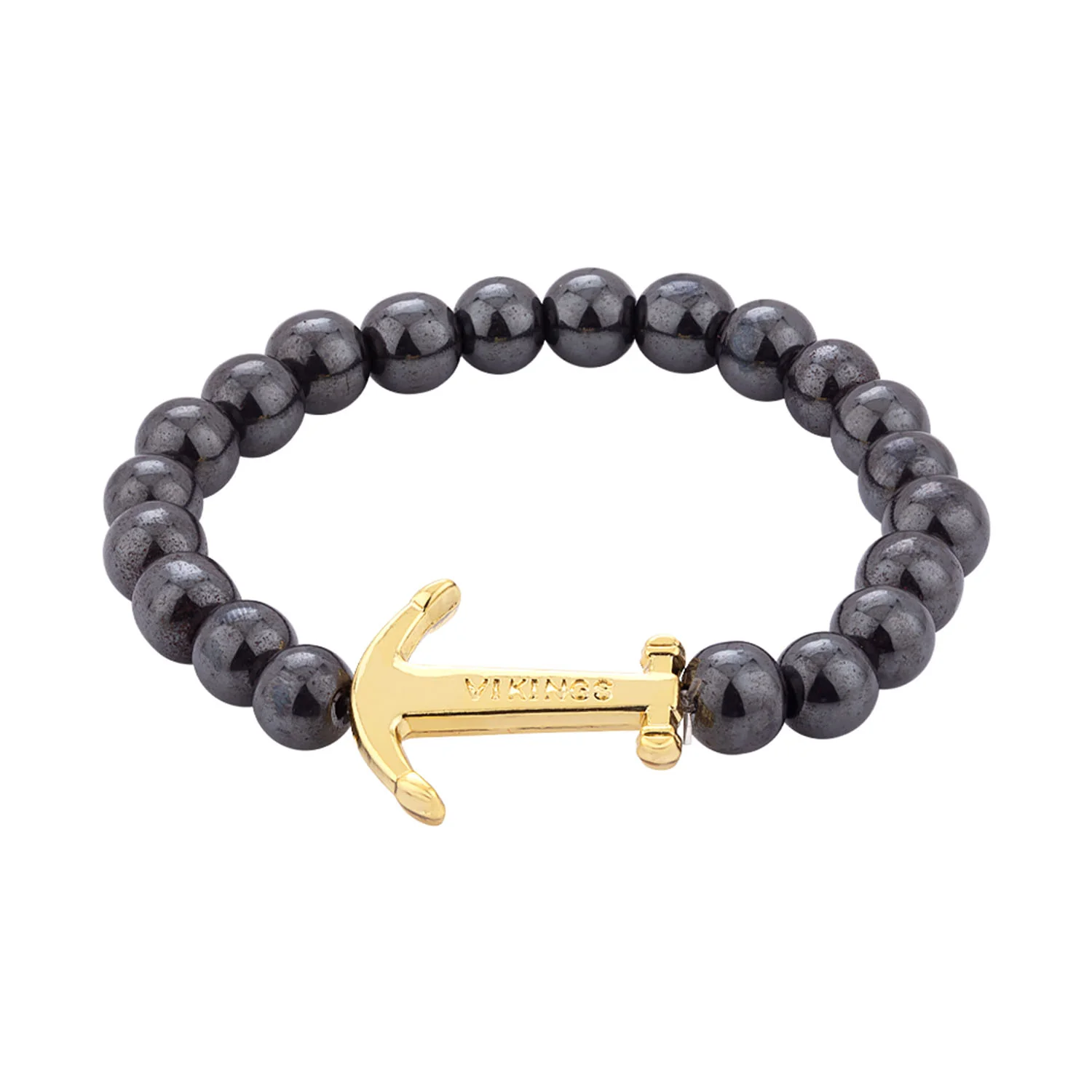 Road Rider Anchor Beaded Bracelet - Image 2
