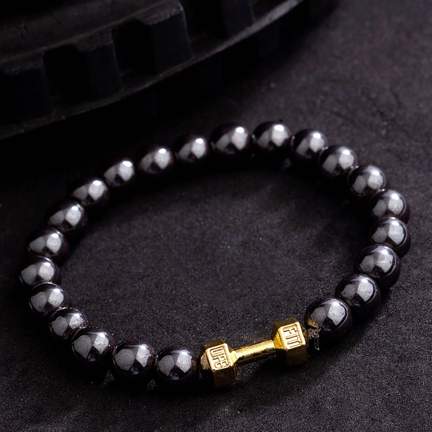 Road Rider Beaded Men's Bracelet