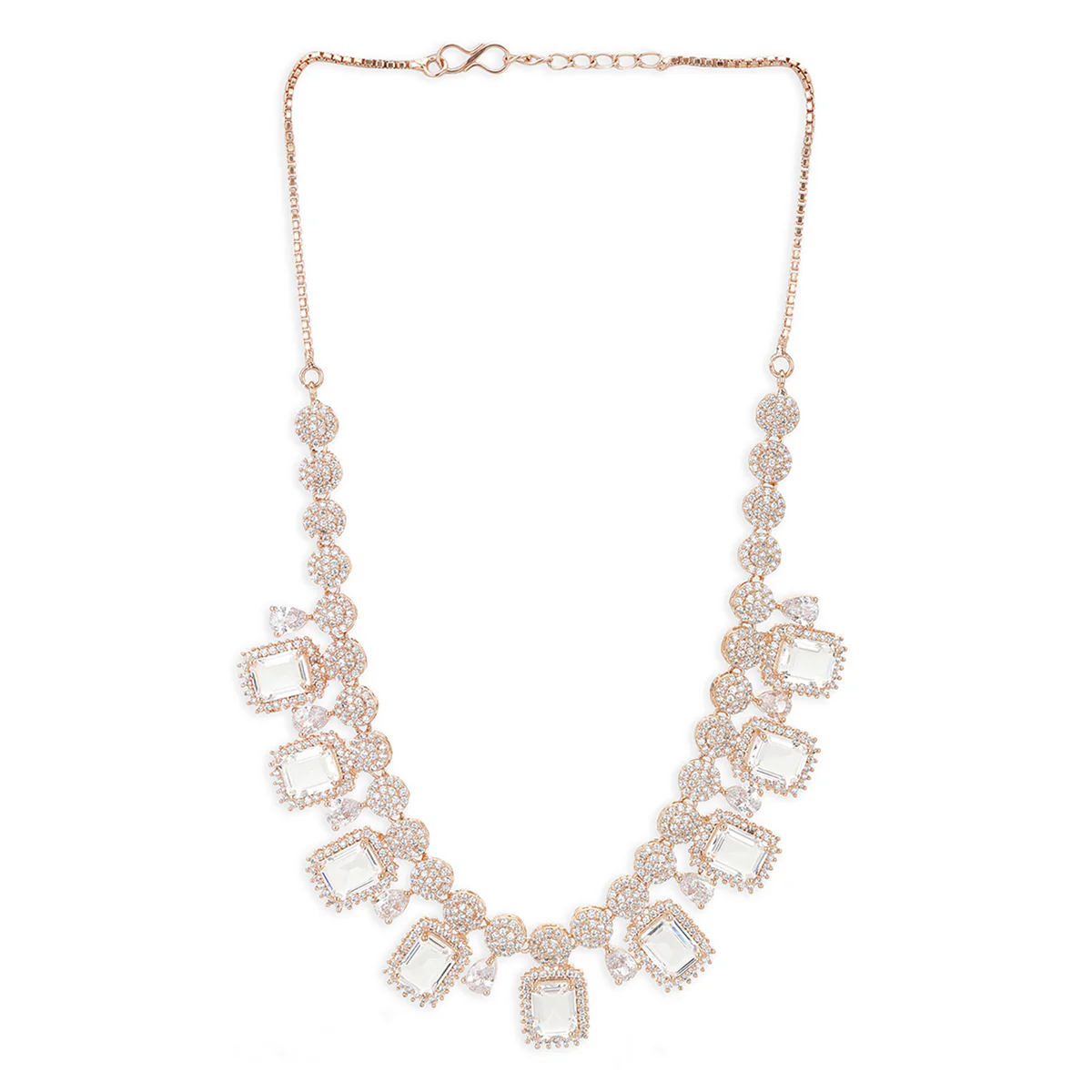 Rose Gold Brass Necklace Sets - Image 4